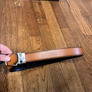 New Tommy Hilfiger Men's Tan Leather Belt Small